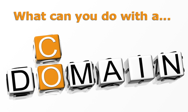 What can you do with a .co domain?